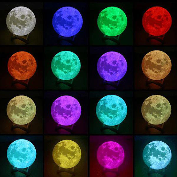 16 Colors Moon Lamp - Image 9