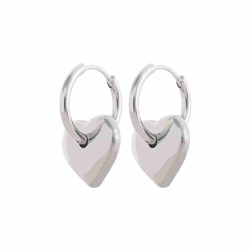 18k Moon Earrings - Image 6