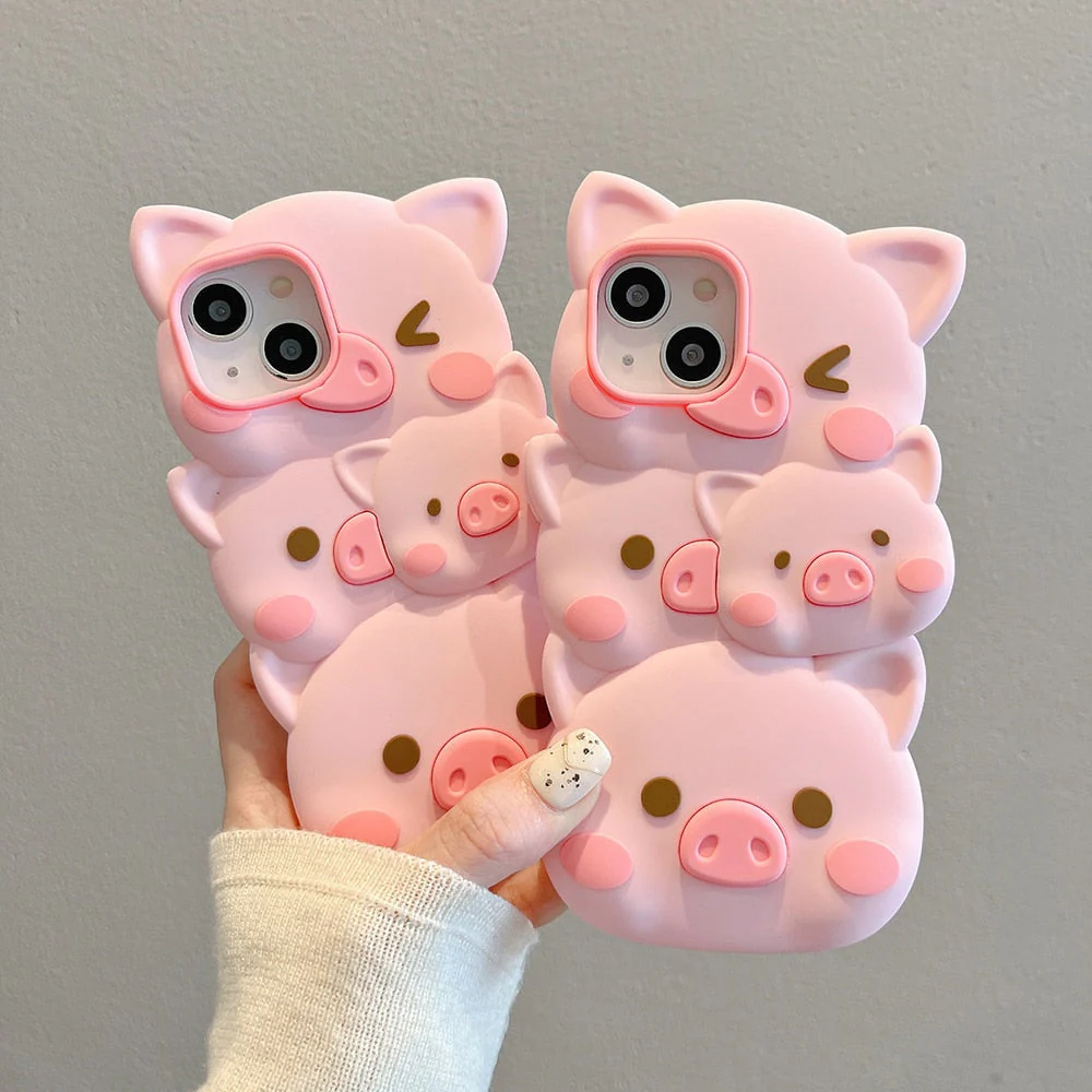 3D Piggy iPhone Case - Image 3