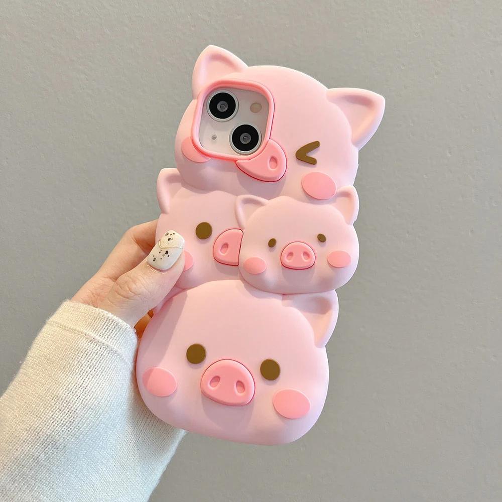 3D Piggy iPhone Case - Image 4