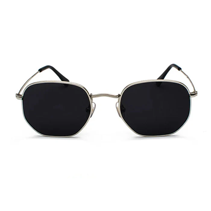90's Round Metal Sunglasses - Image 8