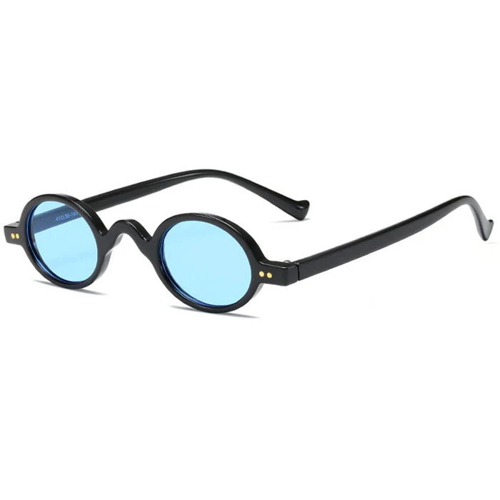 90s Small Round Sunglasses - Image 12