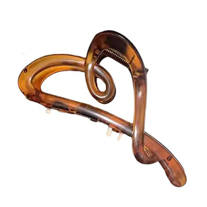 90's Style Heart-Shaped Hair Claw - Image 10