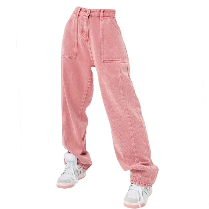 90's Teen Pink Jeans - Image 2