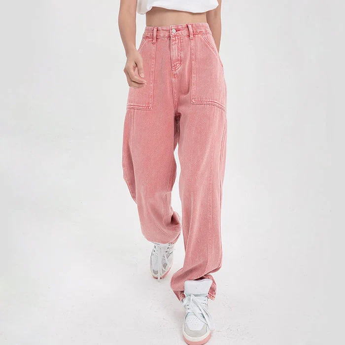 90's Teen Pink Jeans - Image 3