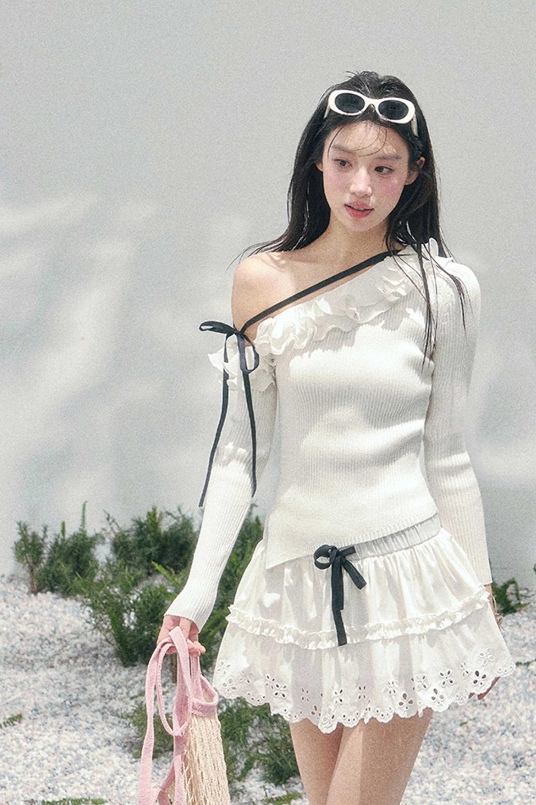 Lace Sweet Tiered Puffy Skirt - Image 14