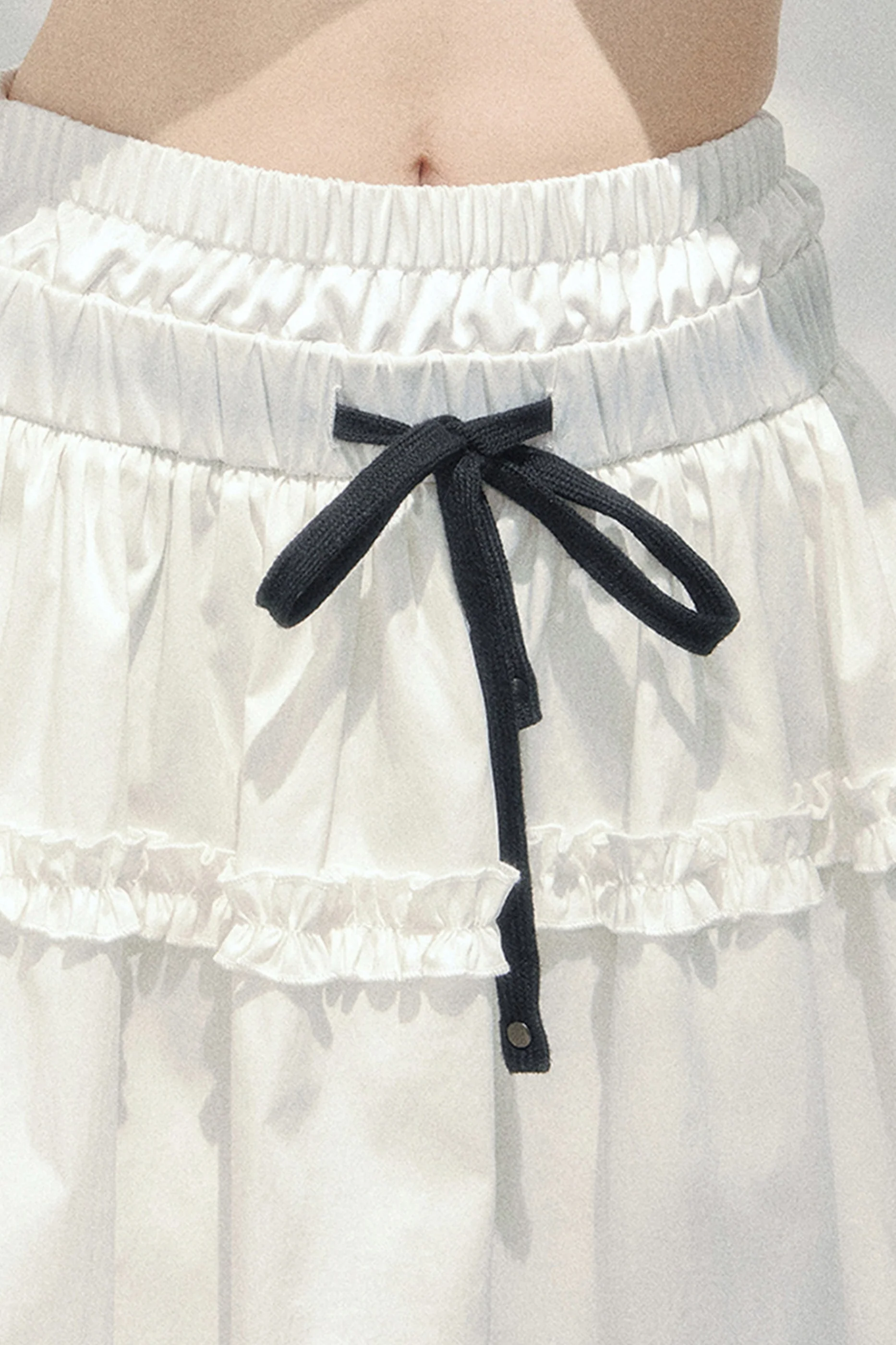 Lace Sweet Tiered Puffy Skirt - Image 7