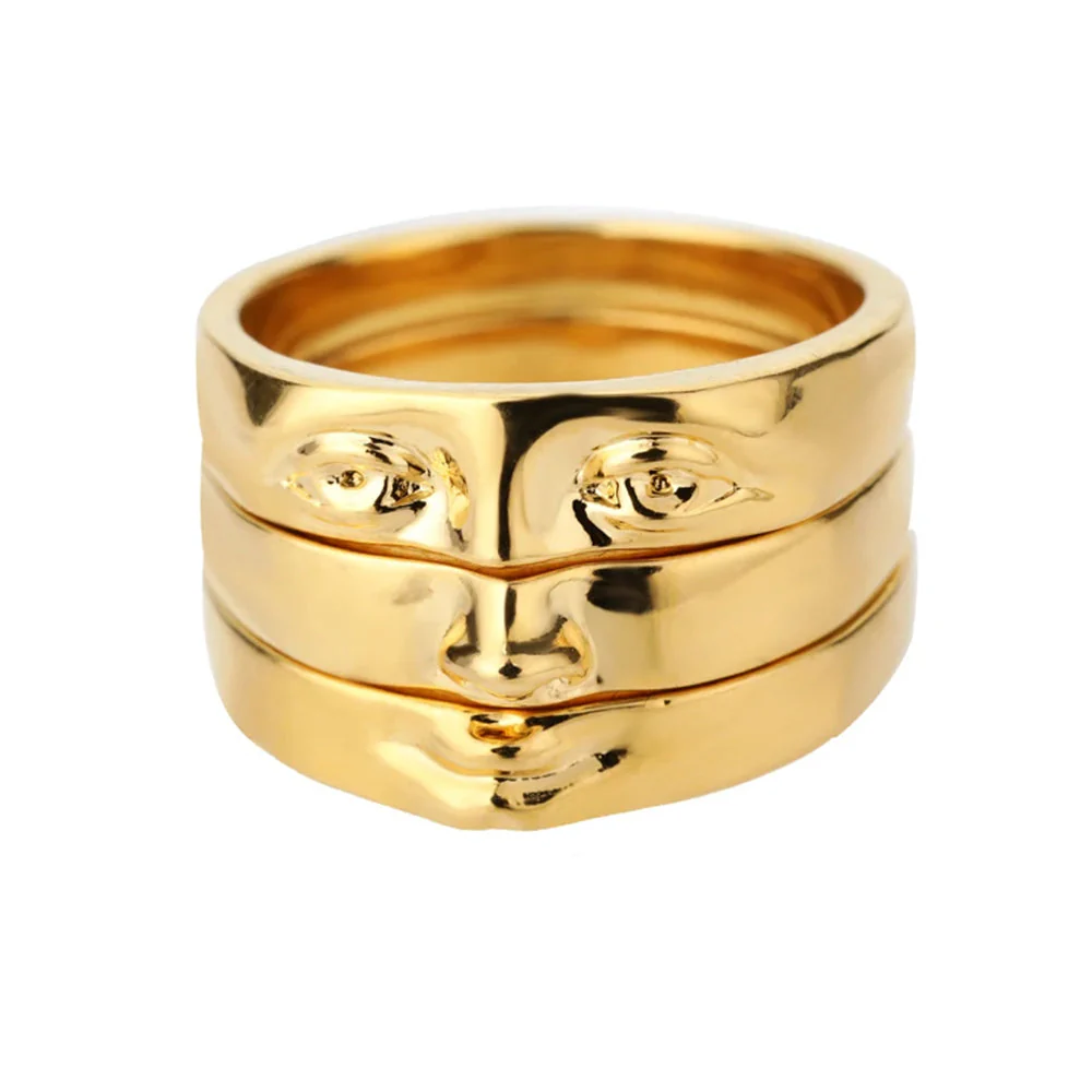 Abstract Face Ring - Image 5
