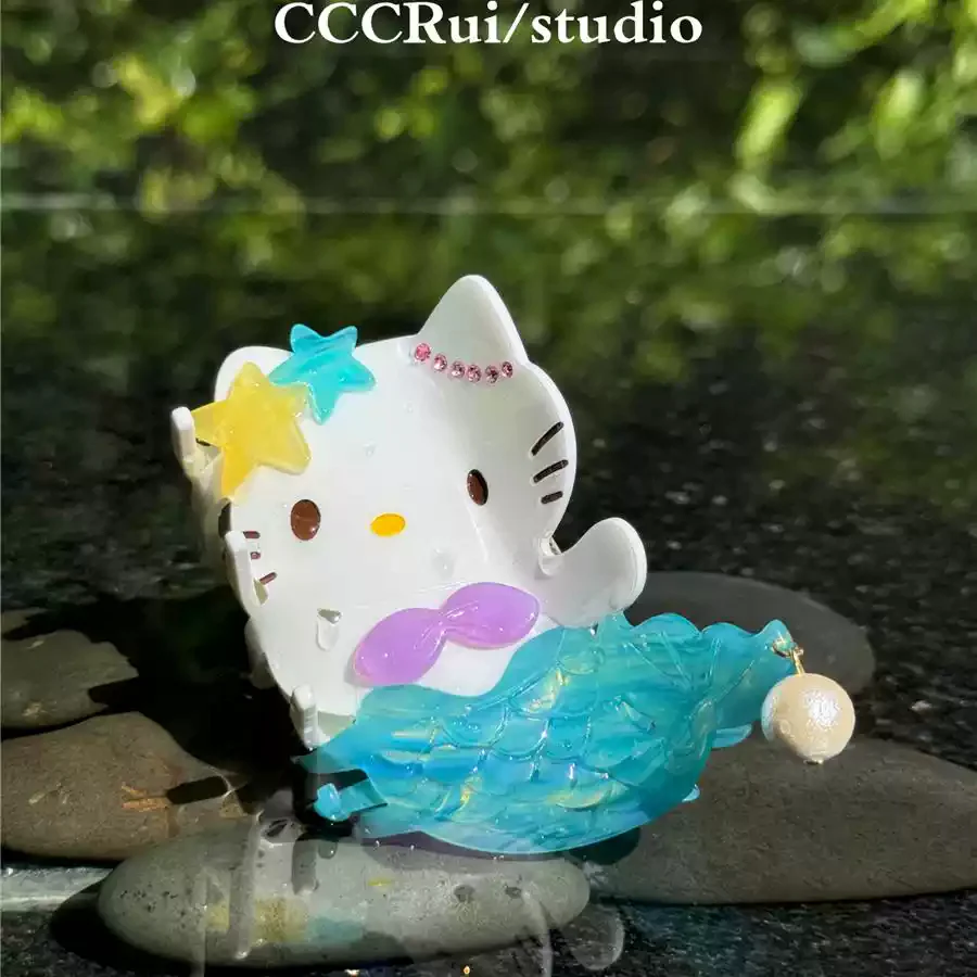 Acetic acid holiday mermaid KT clip - Image 2