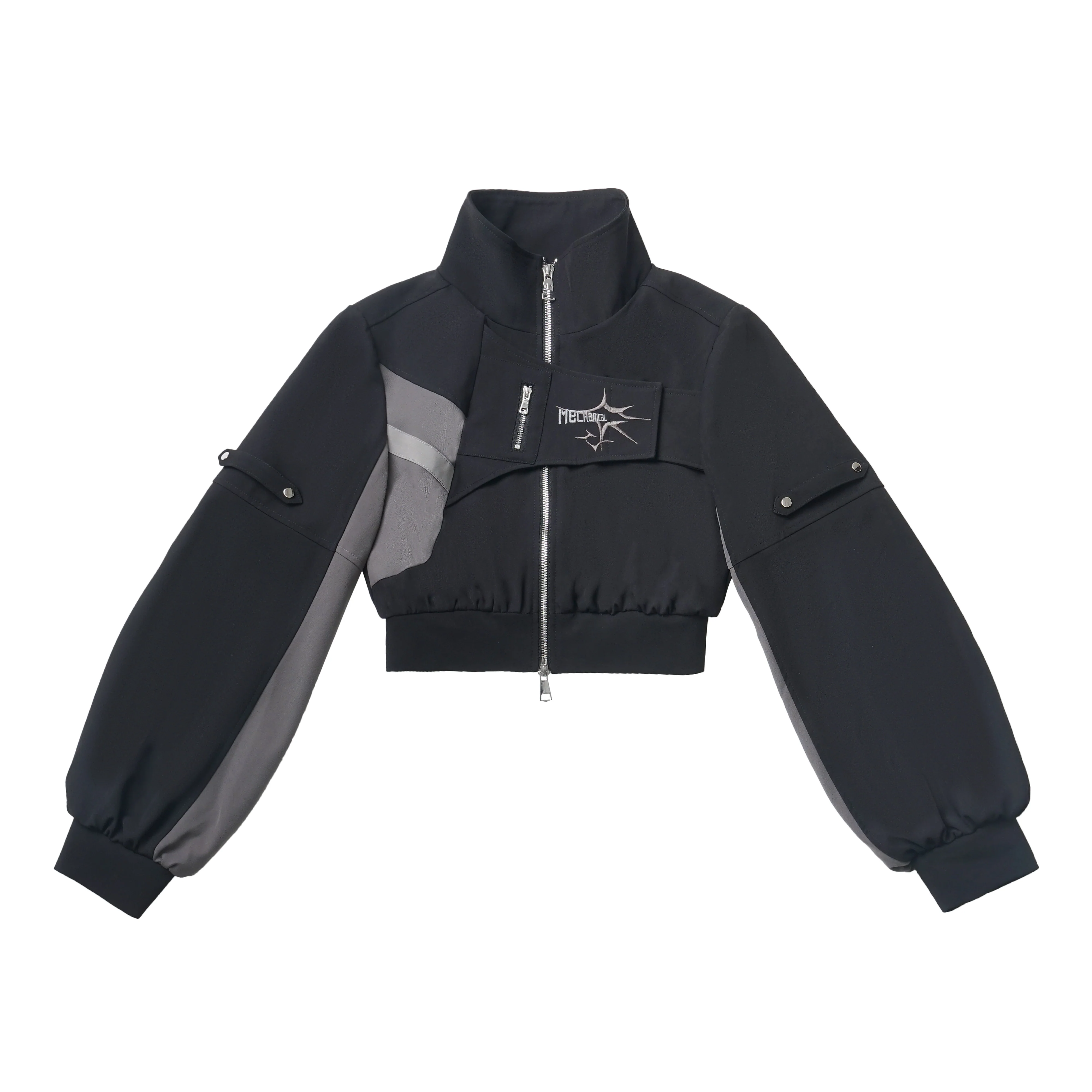 acubi black and gray jacket - Image 9