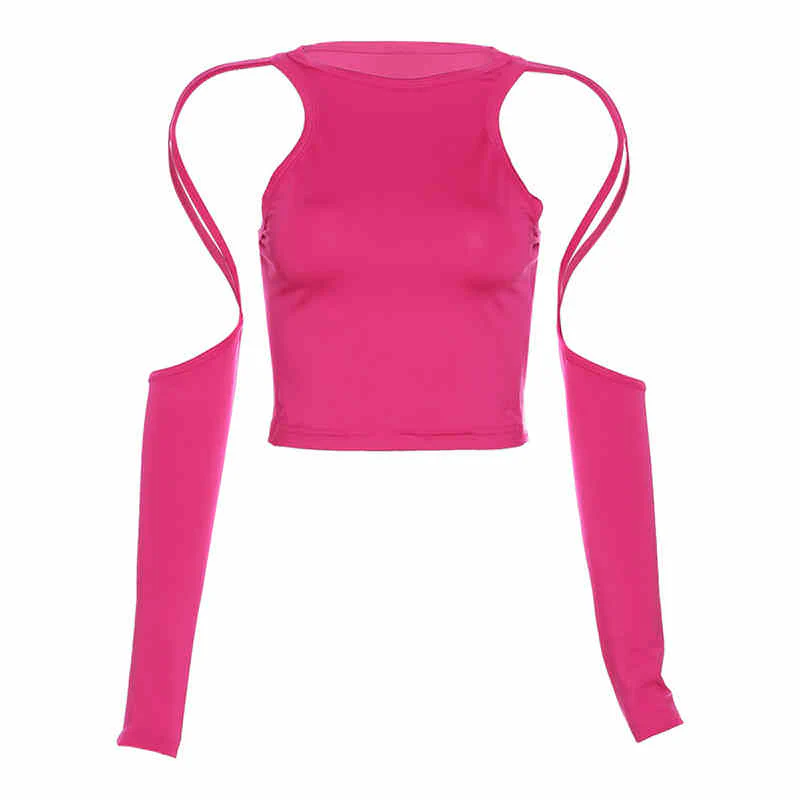Acubi Hot Girl Hollow Crop Top - Image 4