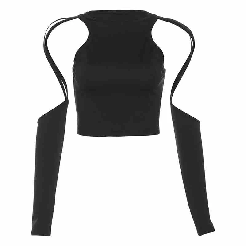 Acubi Hot Girl Hollow Crop Top - Image 5