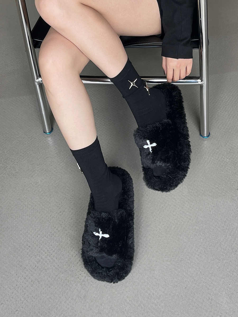 Acubi Metal Star Cotton Socks - Image 4