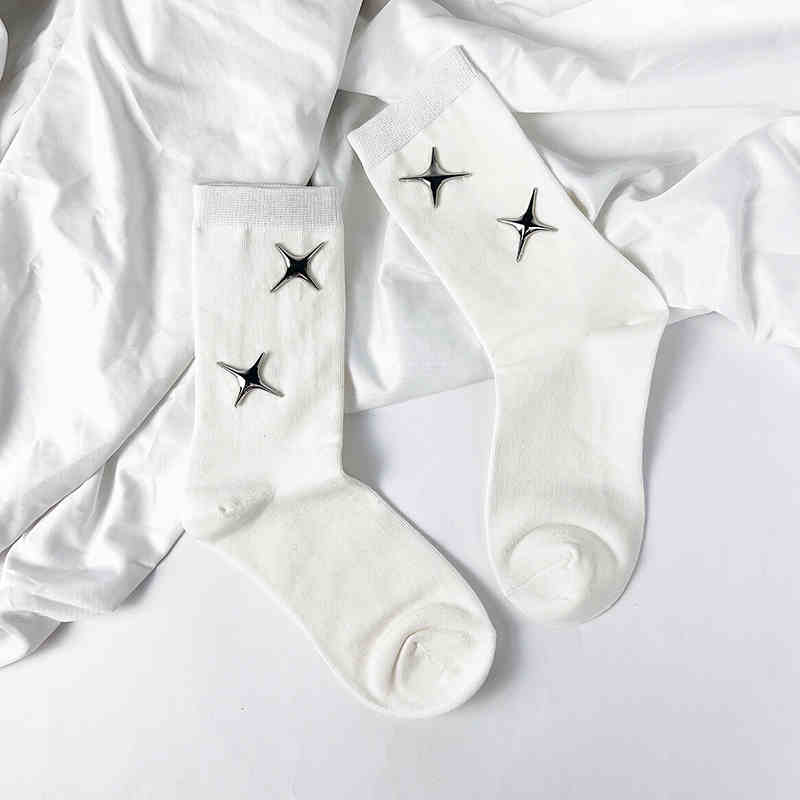 Acubi Metal Star Cotton Socks - Image 7
