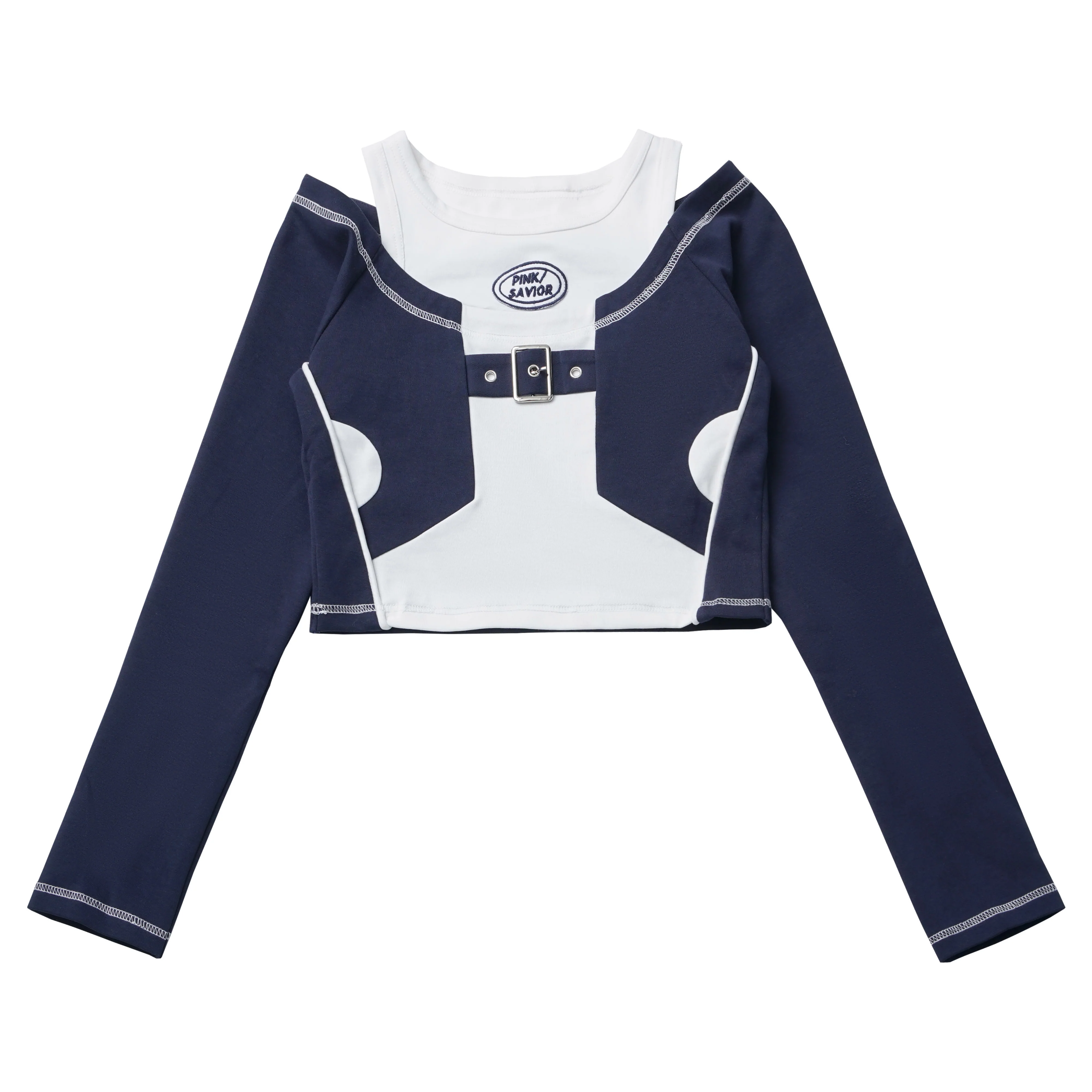 acubi navy jacket - Image 2