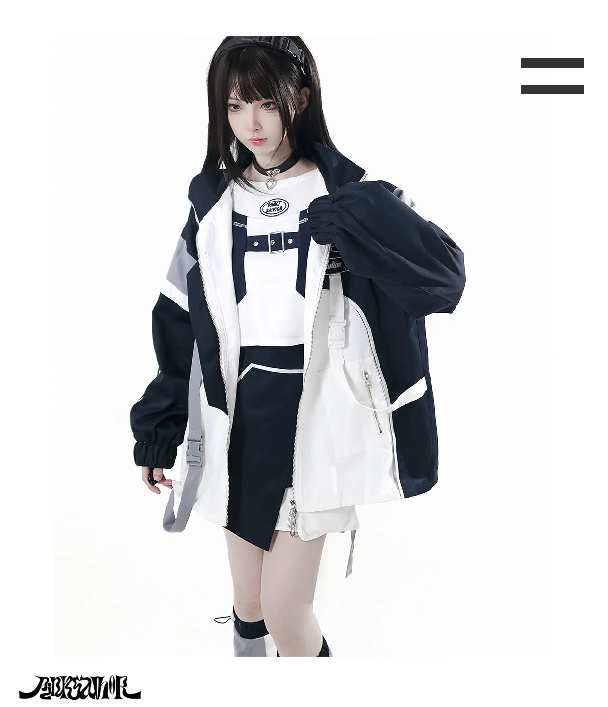 acubi navy jacket - Image 5