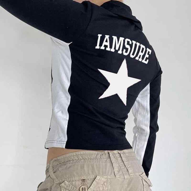 Acubi Star Aesthetic Zip-up Hoodie - Image 3