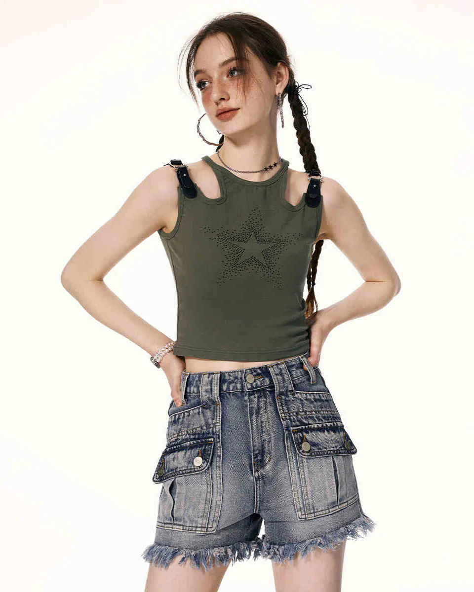 Acubi Star Diamond Tank Top - Image 6