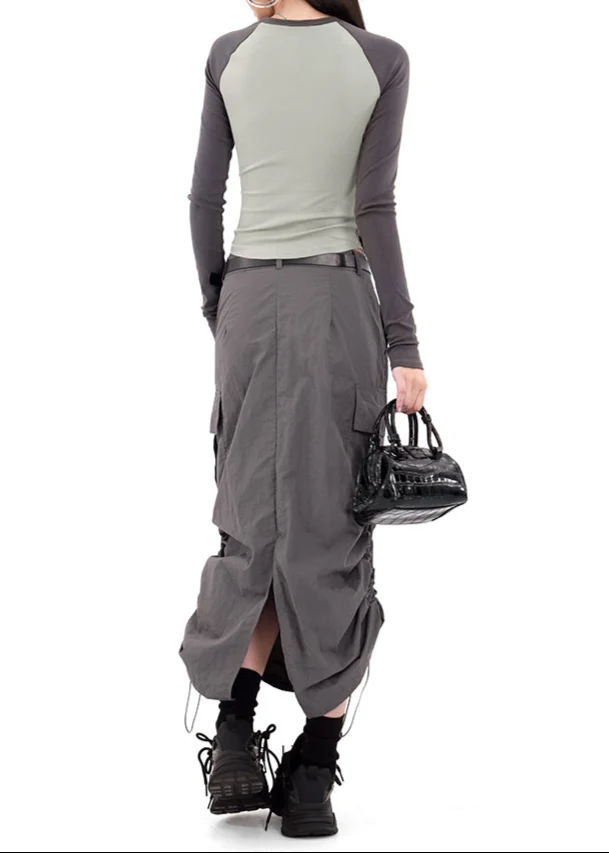 Acubi Star Raglan Long-sleeved Top - Image 2