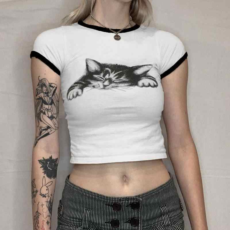 Acubi Street Cat Tee - Image 5