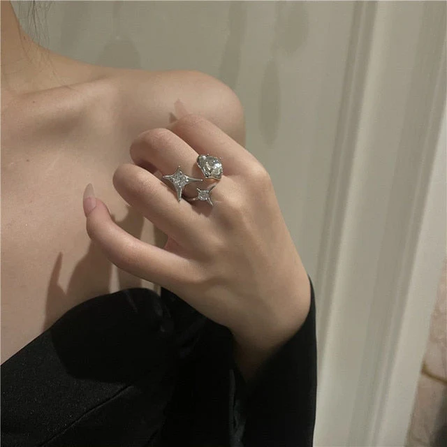 Adjustable Princess Heart Rings - Image 4