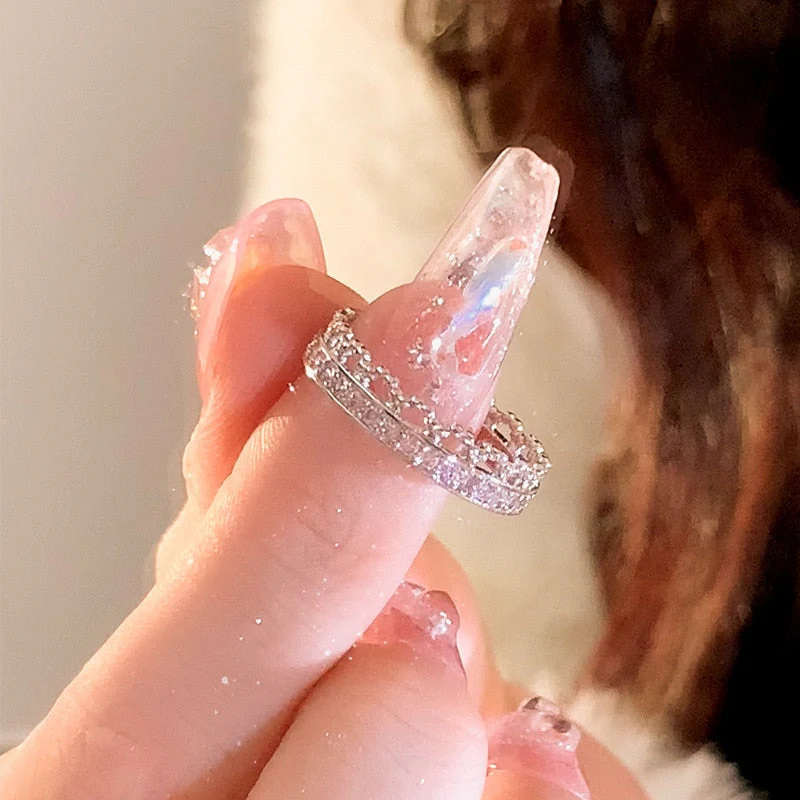 Adjustable Princess Heart Rings - Image 7