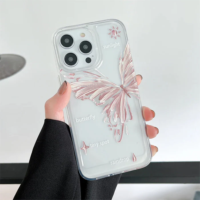 Aesthetic Butterfly iPhone Case - Image 2
