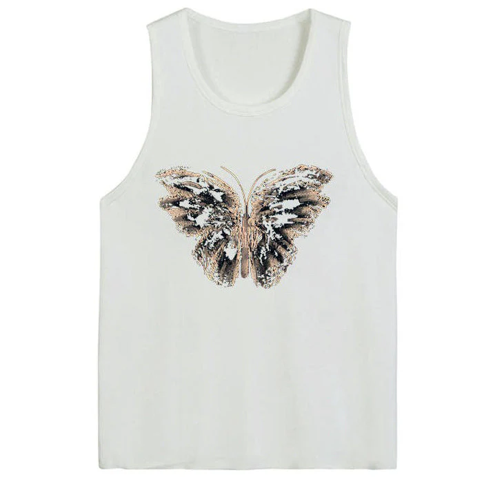 Aesthetic Butterfly Print Tee - Image 2