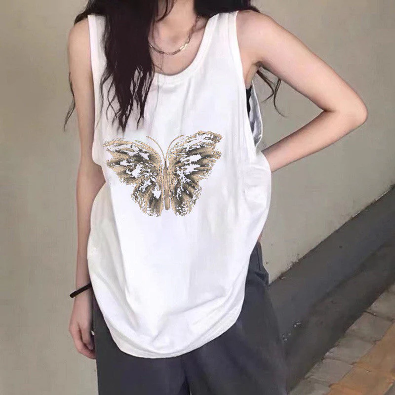 Aesthetic Butterfly Print Tee - Image 4