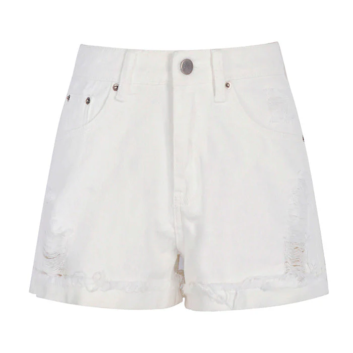 Aesthetic Outlines Embroidery Shorts - Image 2