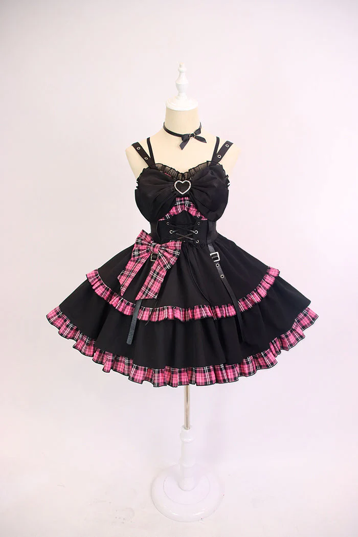 Little Spicy Plaid JSK Dress - Image 28