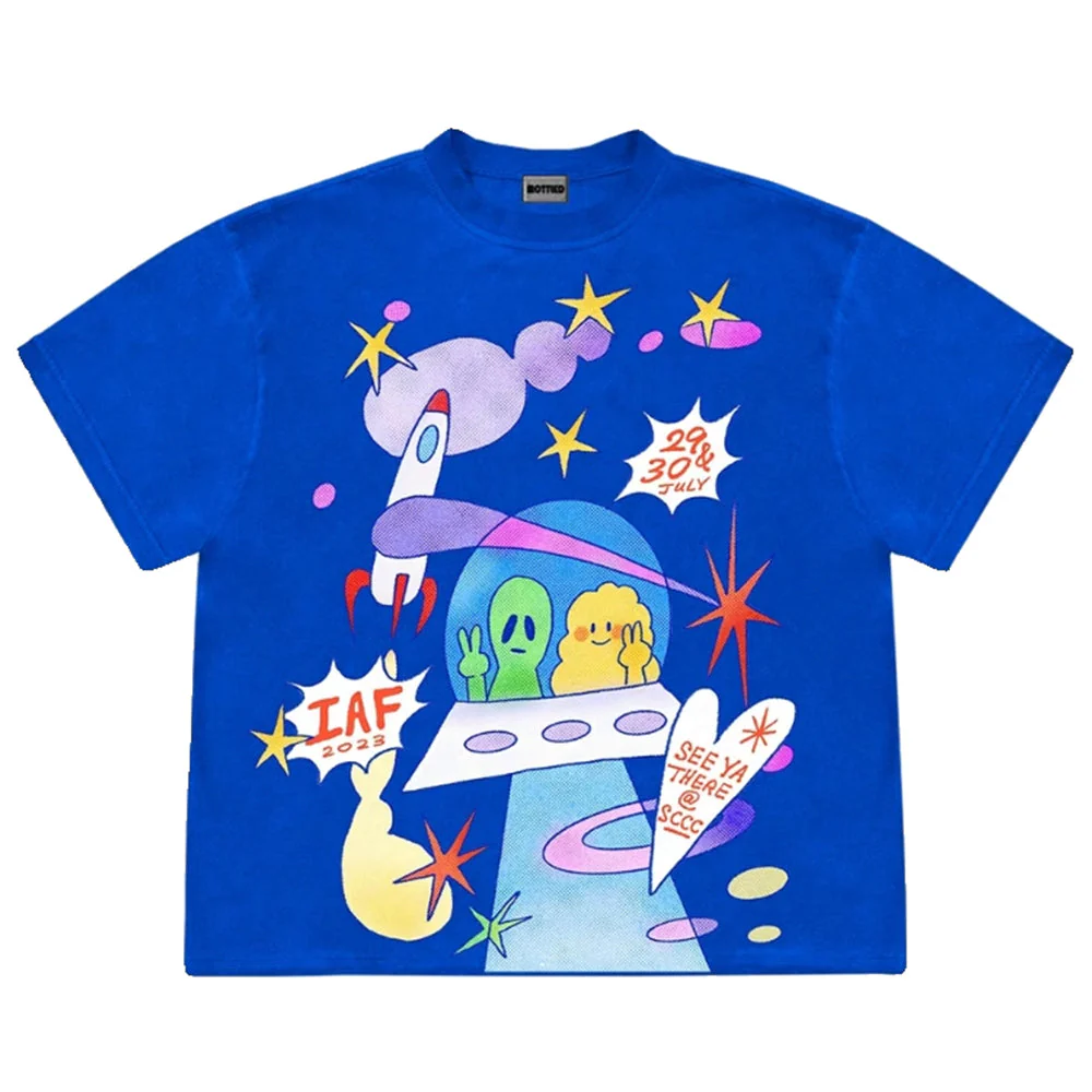 Alien Aesthetic Graphic T-Shirt - Image 5