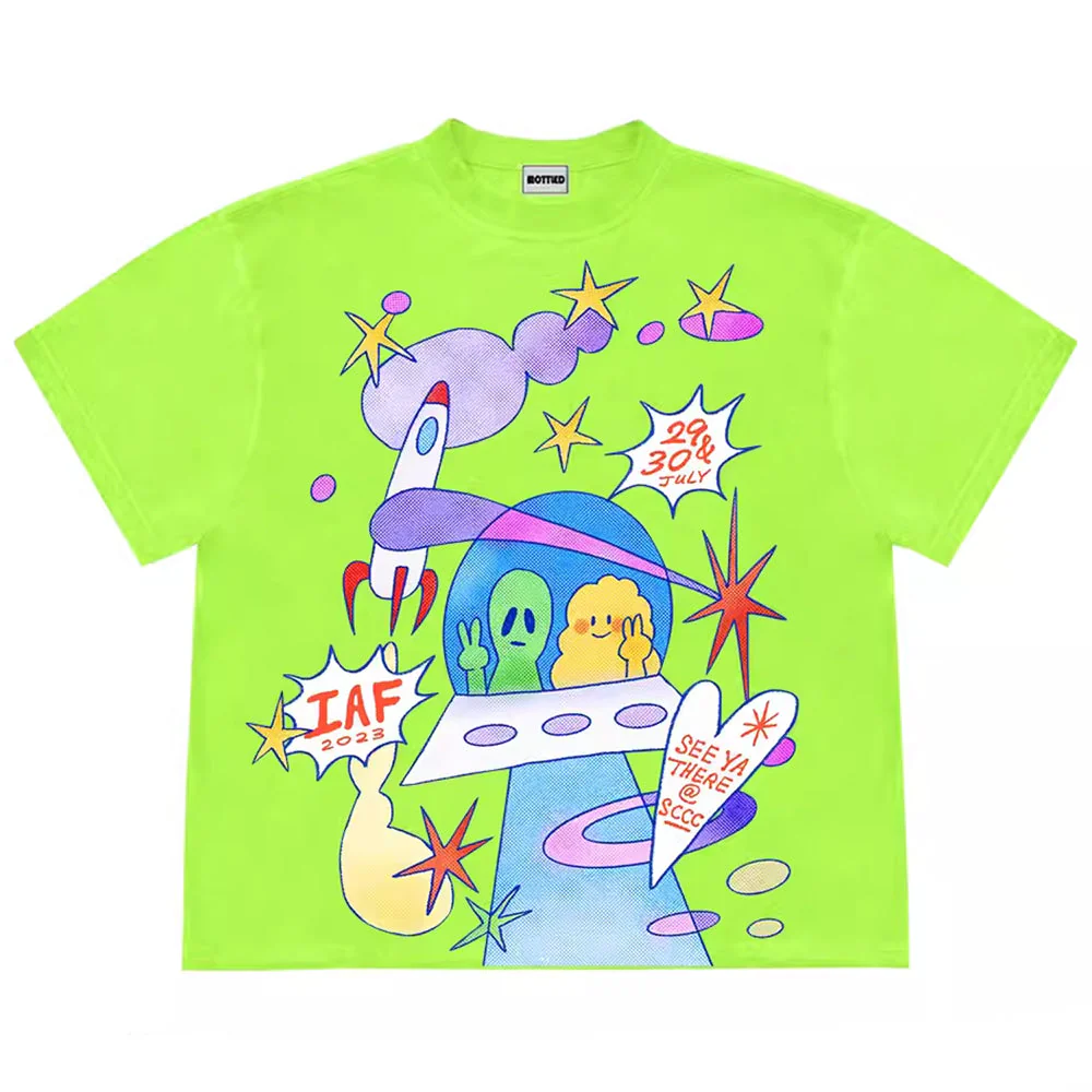Alien Aesthetic Graphic T-Shirt - Image 7