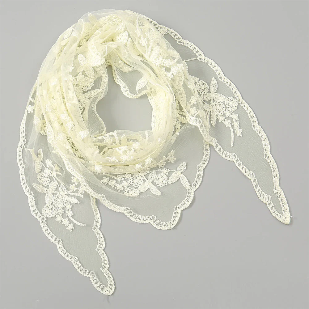 All Eyes On Her Lace Hair Scarf - Image 5