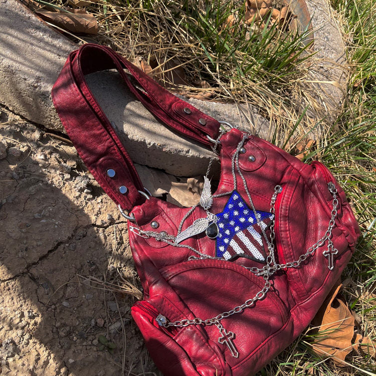 American Dream Red Handbag - Image 2