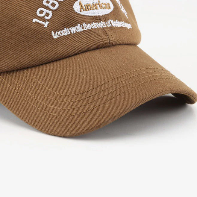 American Girl Embroidery Baseball Cap - Image 7