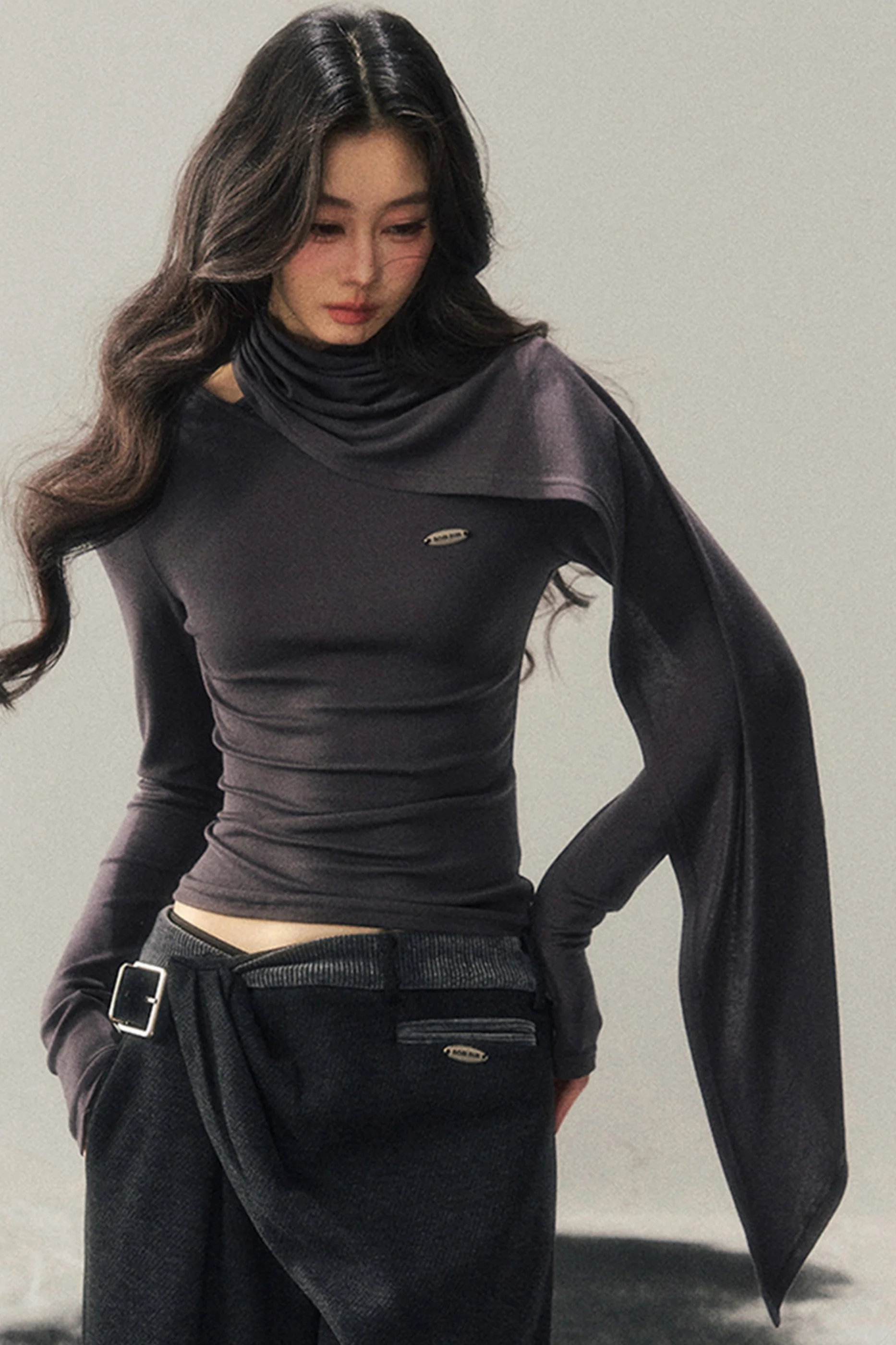American Edgy Waist Cinching Slim Top - Image 2