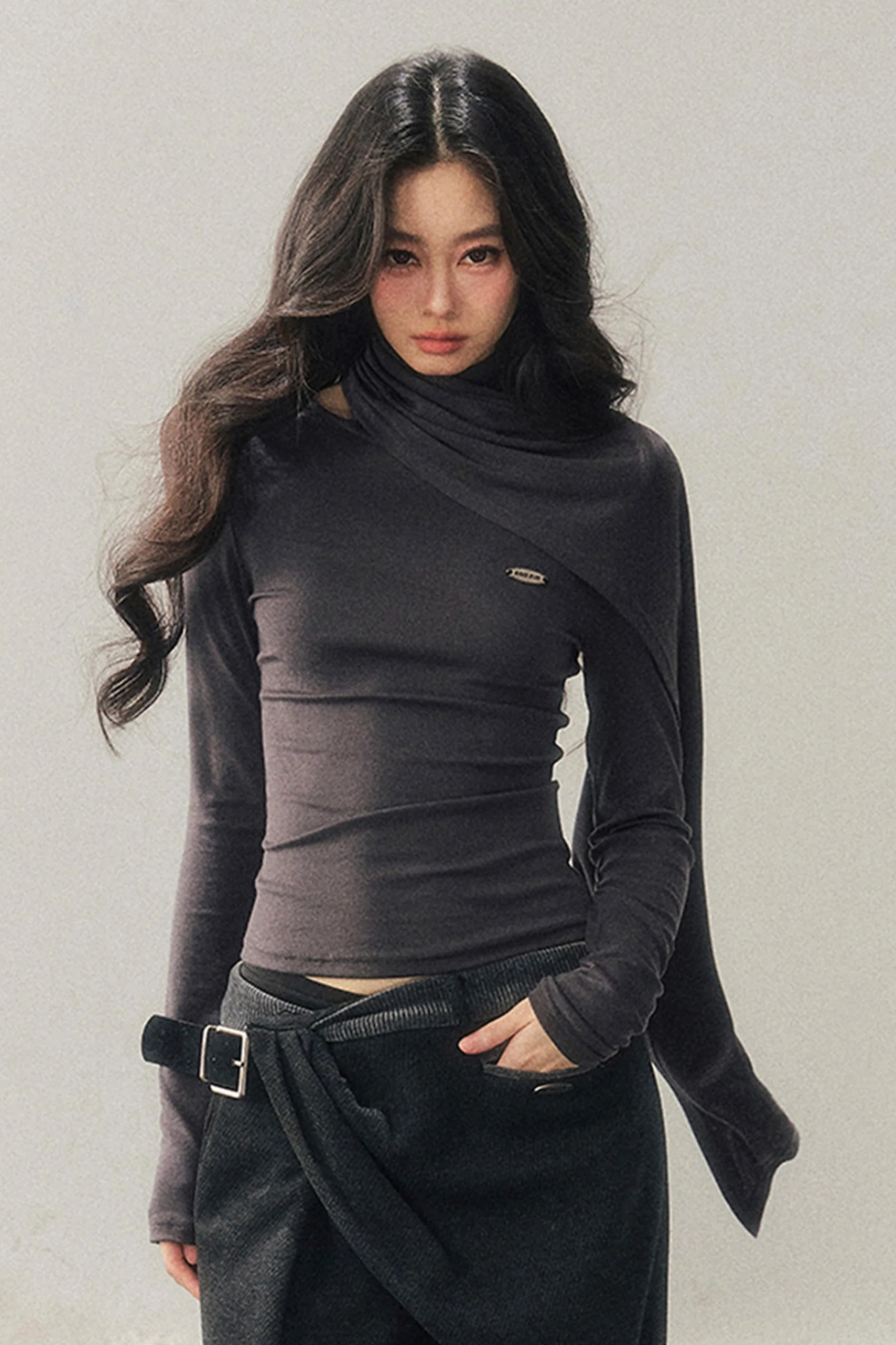 American Edgy Waist Cinching Slim Top - Image 8