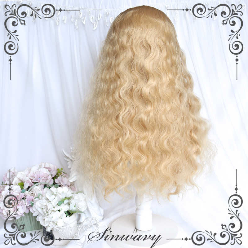 Angel Gold Lolita Curly Wig - Image 3