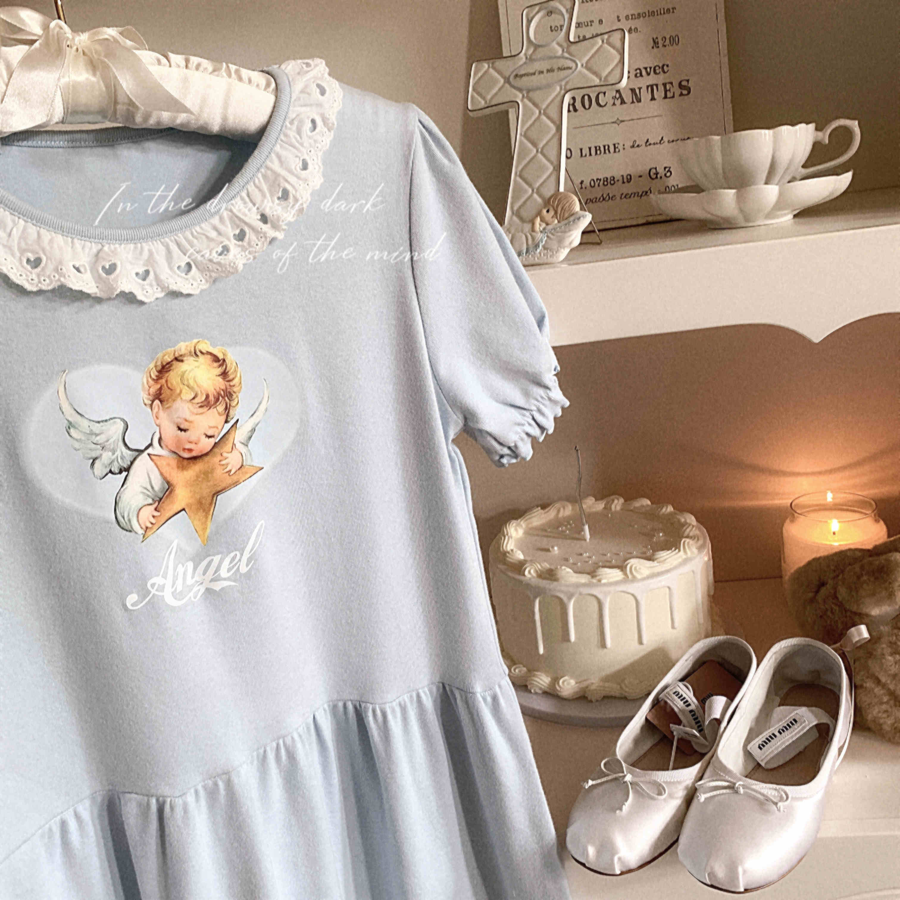 Angel Star Retro Lace Top - Image 9