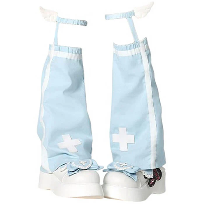 Angel Wings Leg Warmers - Image 6