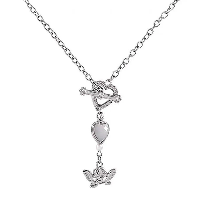 Angelcore Aesthetic Chain Necklace - Image 2