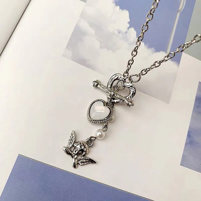 Angelcore Aesthetic Chain Necklace - Image 5