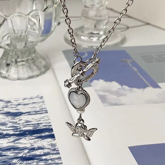 Angelcore Aesthetic Chain Necklace - Image 6