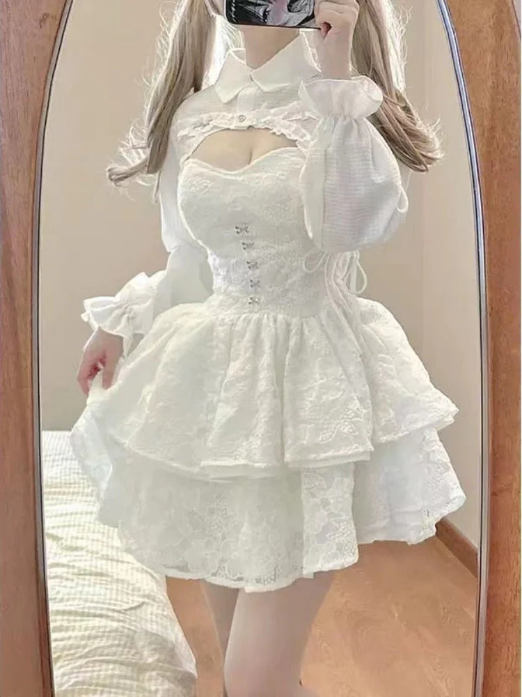 Angelic Lace Princess Dress - Image 2
