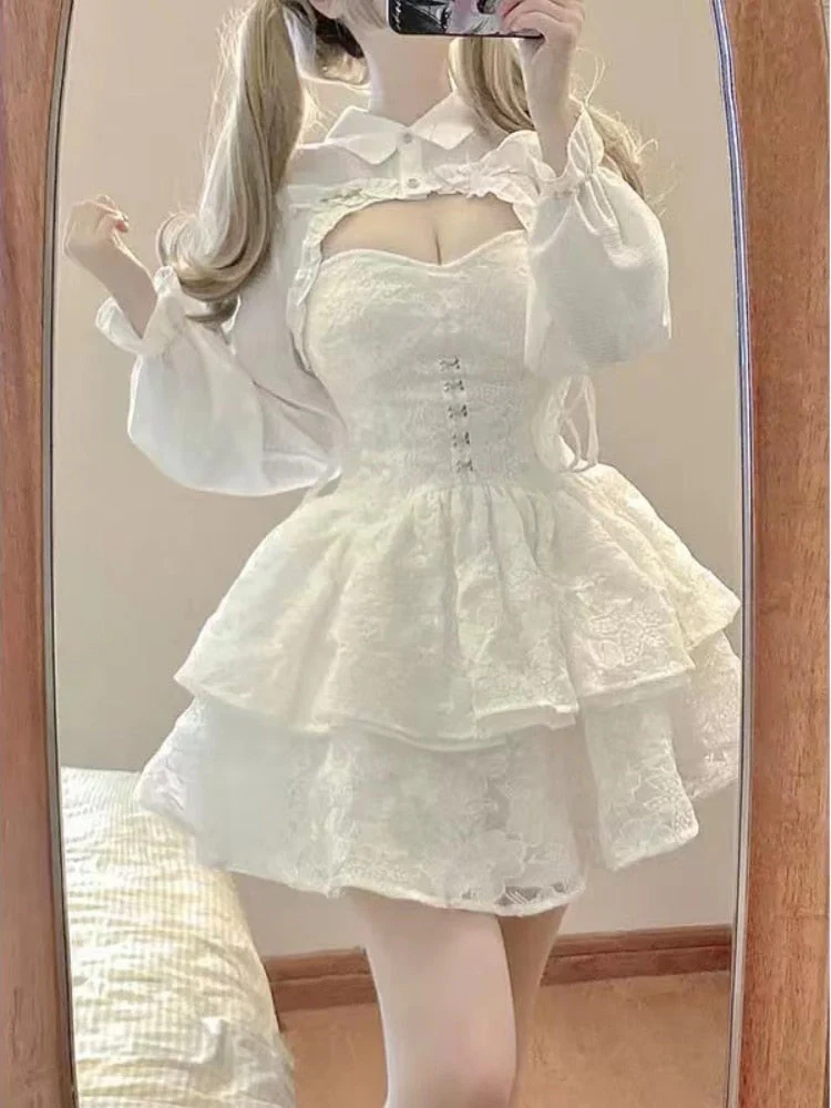 Angelic Lace Princess Dress - Image 3