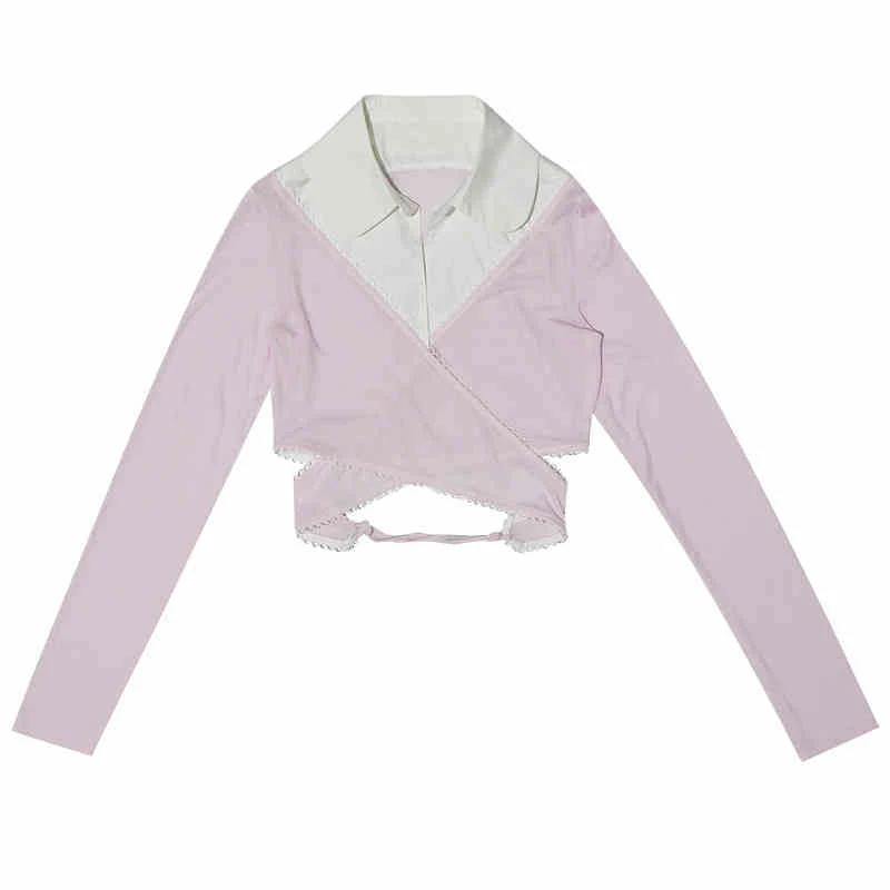 Angel's Tears Bow Jacquard Ballet Top - Image 8