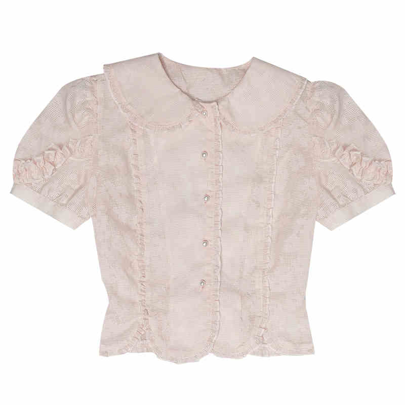 Angel's Tears Puff Sleeve Short Sleeve Shirt - Image 6