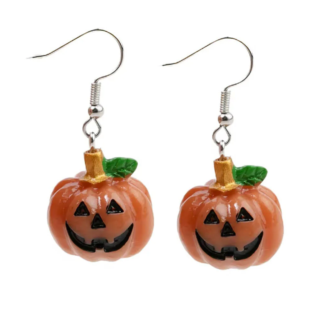 Angry Pumpkin Earrings - Image 4