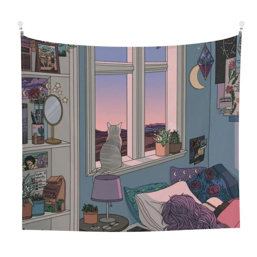 Anime Room Wall Tapestry - Image 4